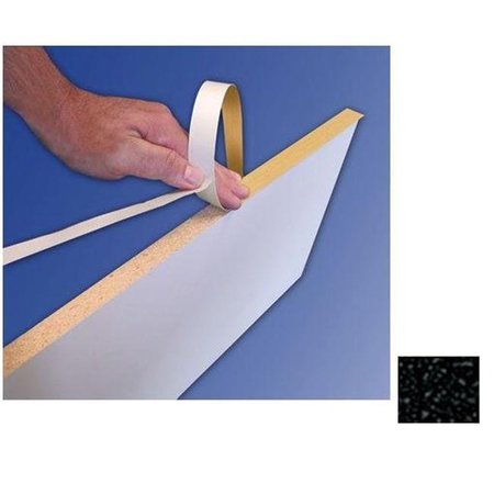 FASTCAP Fastcap Fcfesp 1516 50Bl .94 In. X 50Ft. Fast Edge Pvc Finished - Black FCFESP 1516 50BL